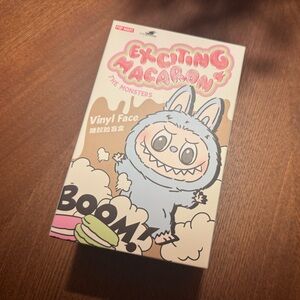 Sesame Bean Exciting Macaron Labubu from Popmart